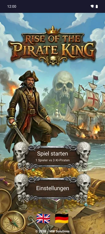 Rise of the Pirate King: Hauptmenü